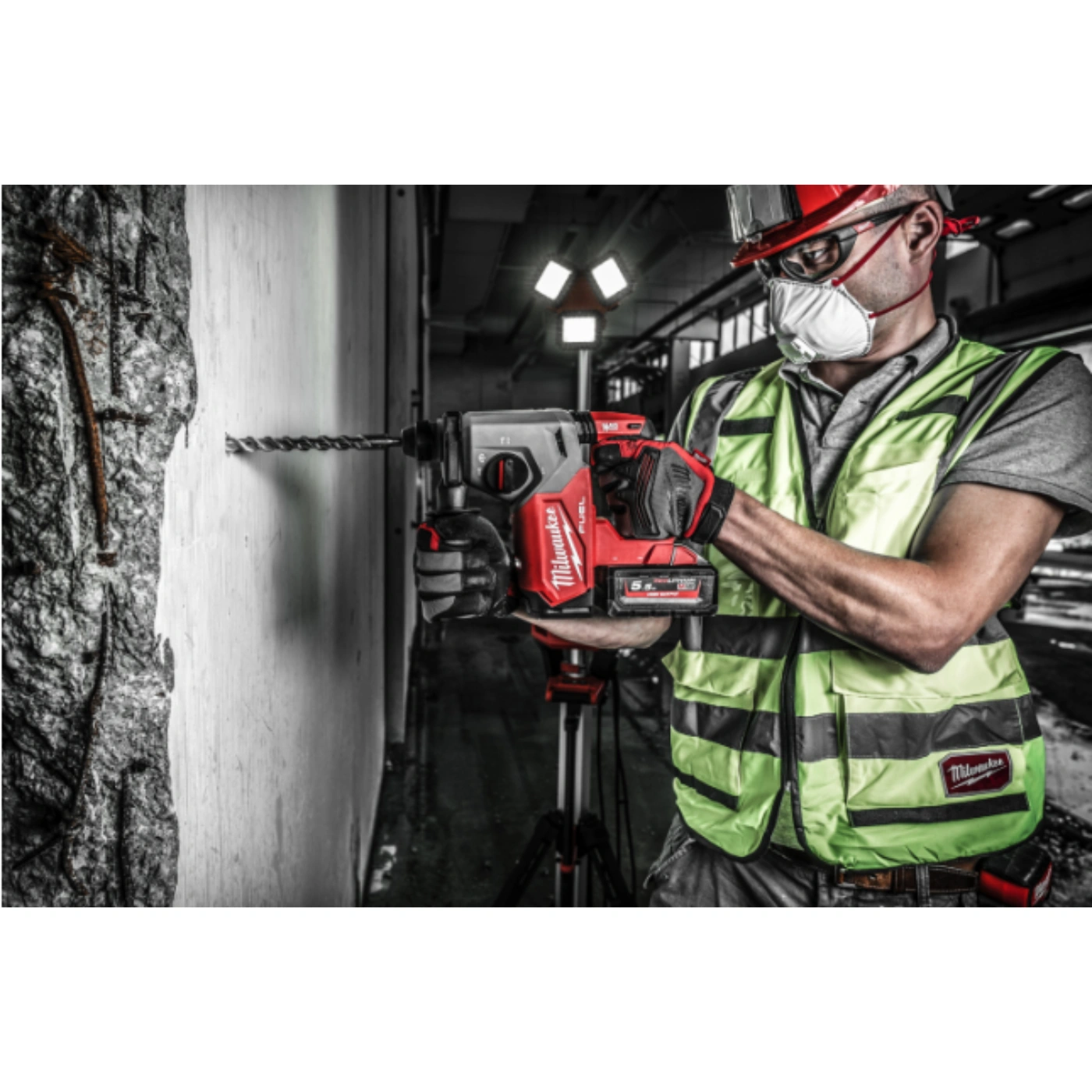 Martelo SDS-Plus M18 FUEL™ – Milwaukee 7