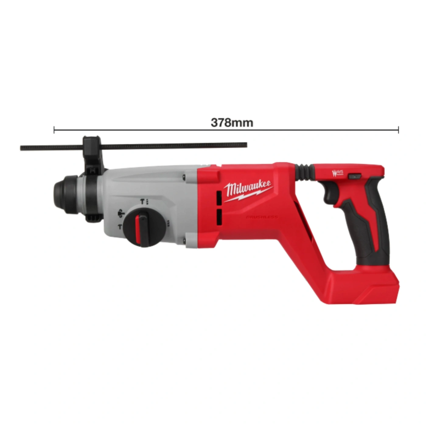 Martelo SDS-Plus M18™ 26mm com Punho em D – Milwaukee 8