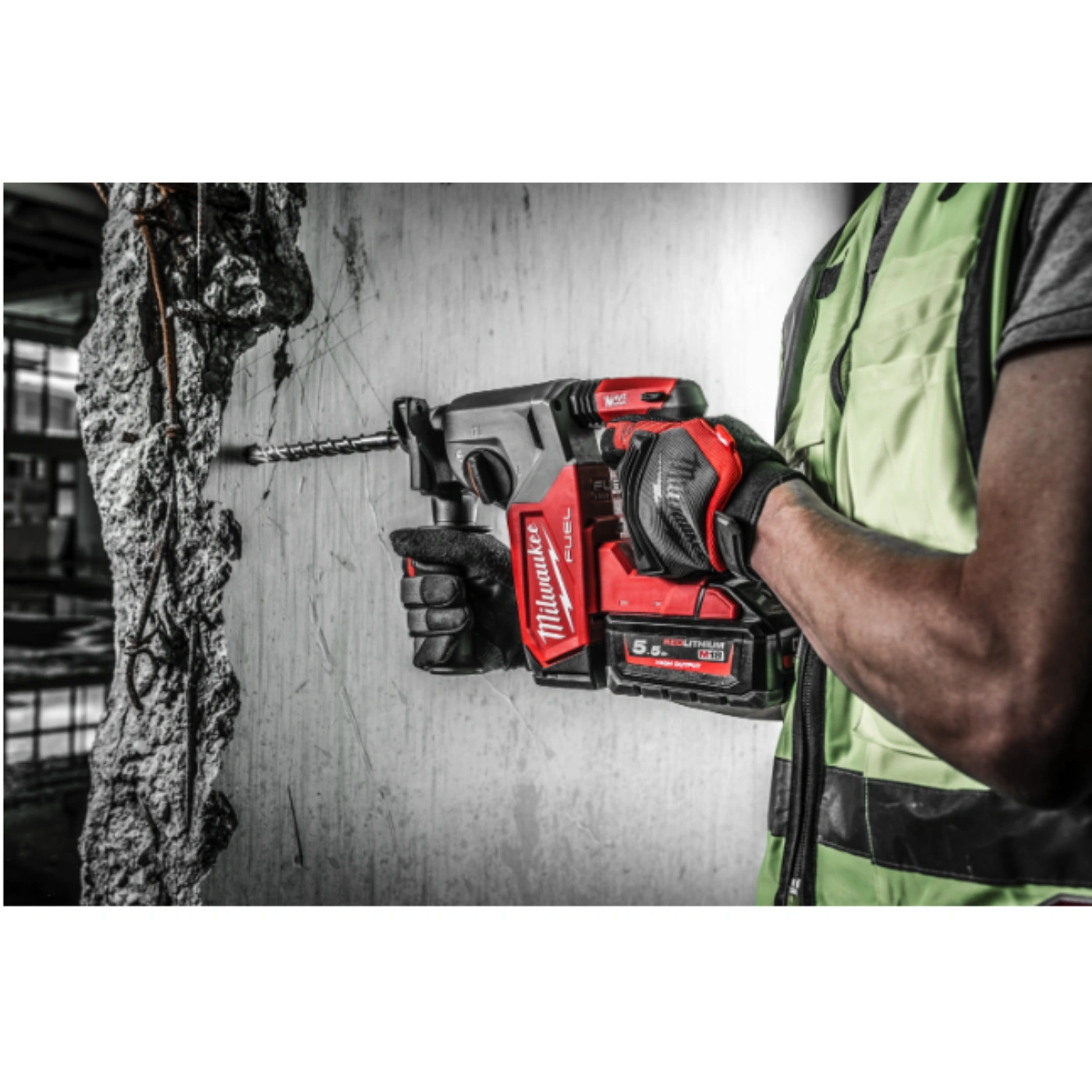 Martelo SDS-Plus M18 FUEL™ – Milwaukee 8