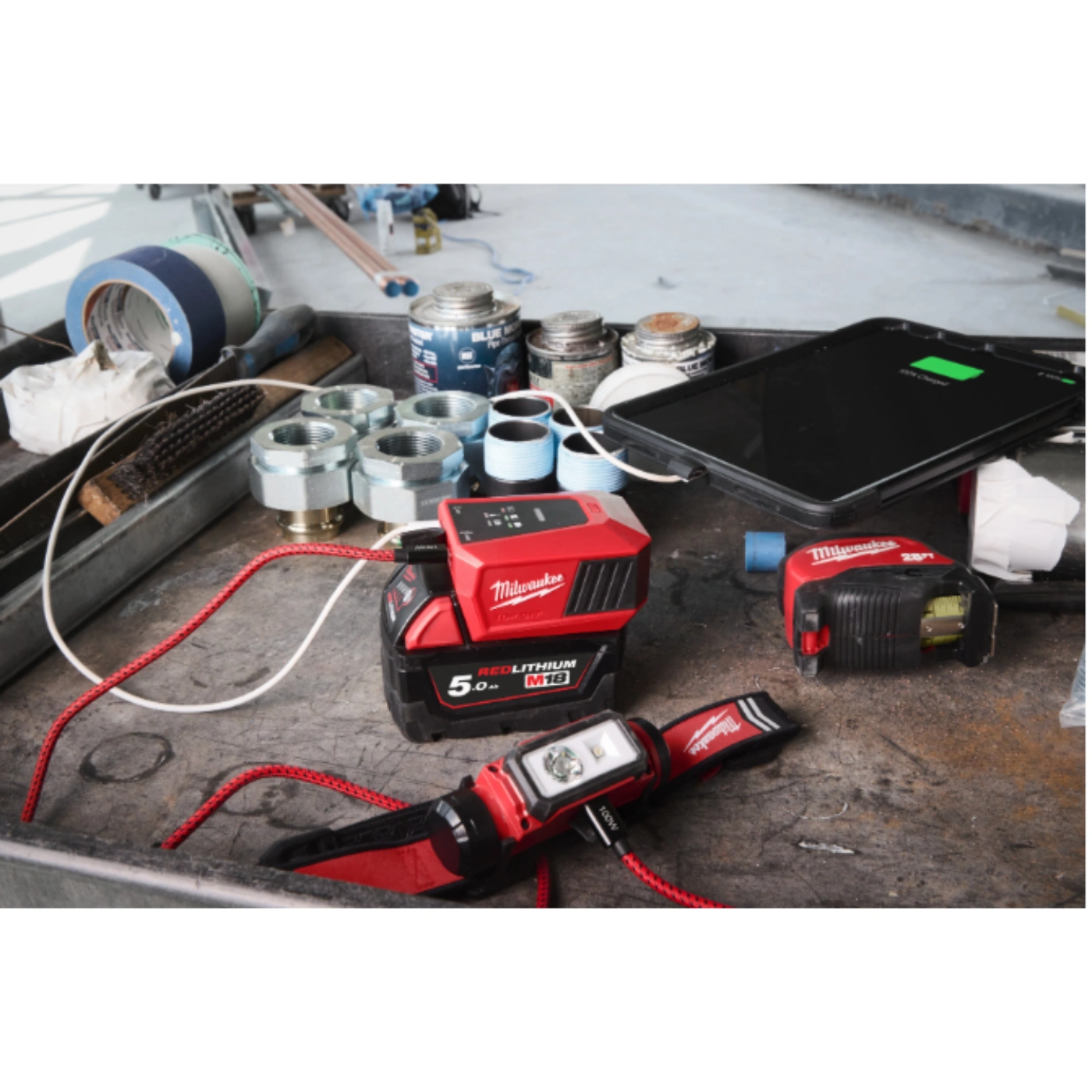 Minicarregador M18™ - MILWAUKEE 9