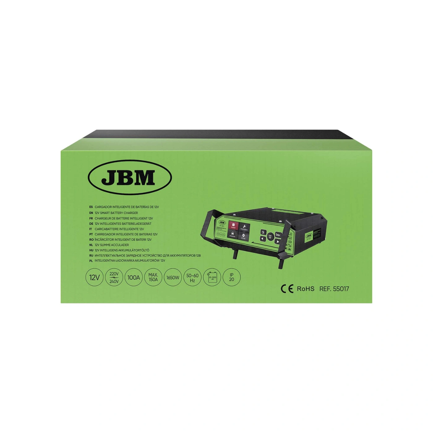 Carregador Inteligente de Baterias 12V - JBM - 4