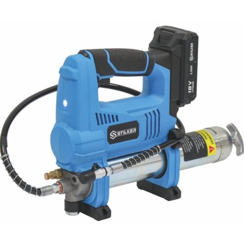 Bomba de Lubrificação com Mala + Carregador e Bateria 18v