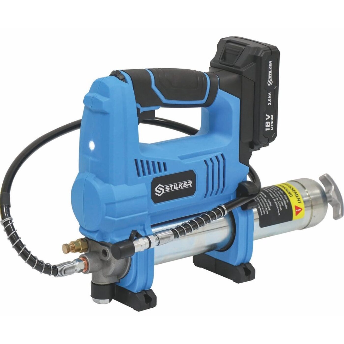 Bomba de Lubrificação com Mala + Carregador e Bateria 18v
