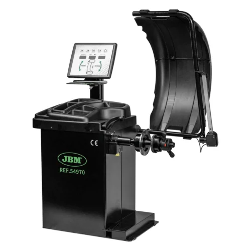 Balanceadora de Rodas Digital com Pedal de Freio e Laser - JBM