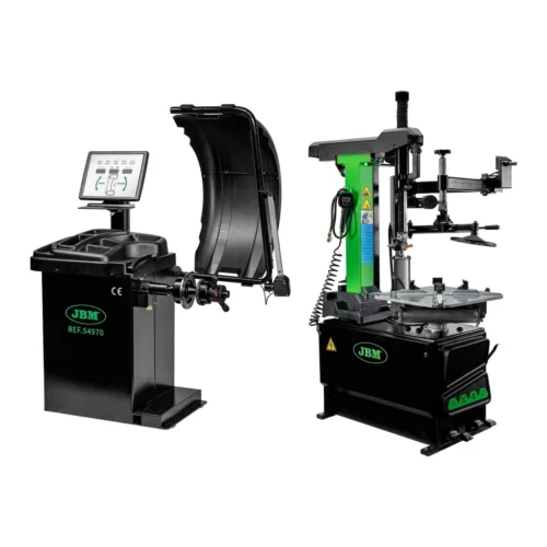 Equilibradora de Rodas Digital + Desmontadora de Pneus - JBM