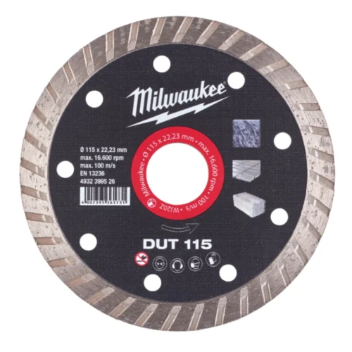 Disco Diamantado Série Profissional DUT – Milwaukee
