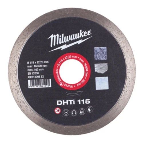Disco Diamantado Série Profissional DHTI – Milwaukee