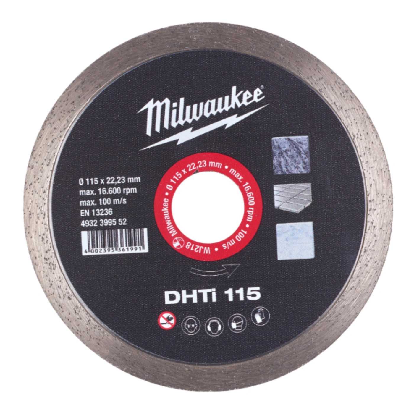 Disco Diamantado Série Profissional DHTI – Milwaukee