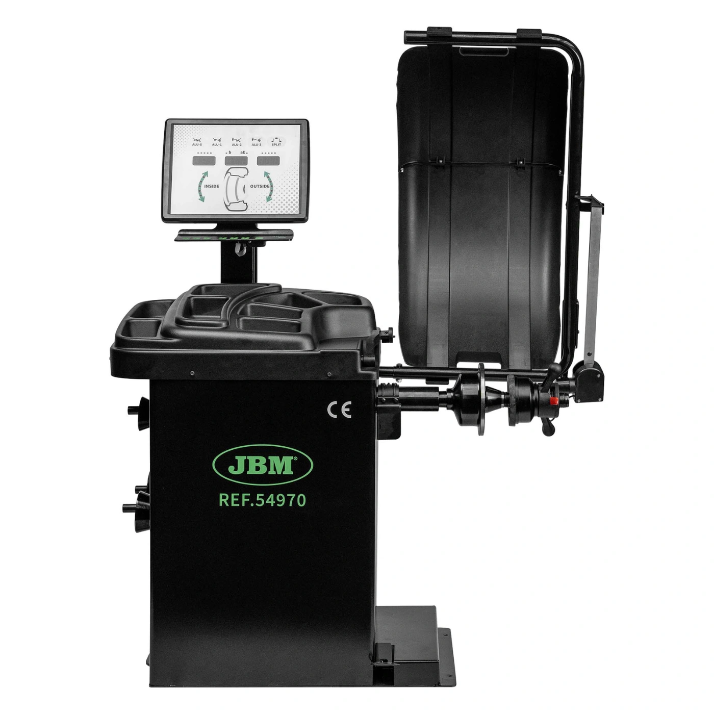 Balanceadora de Rodas Digital com Pedal de Freio e Laser - JBM 2