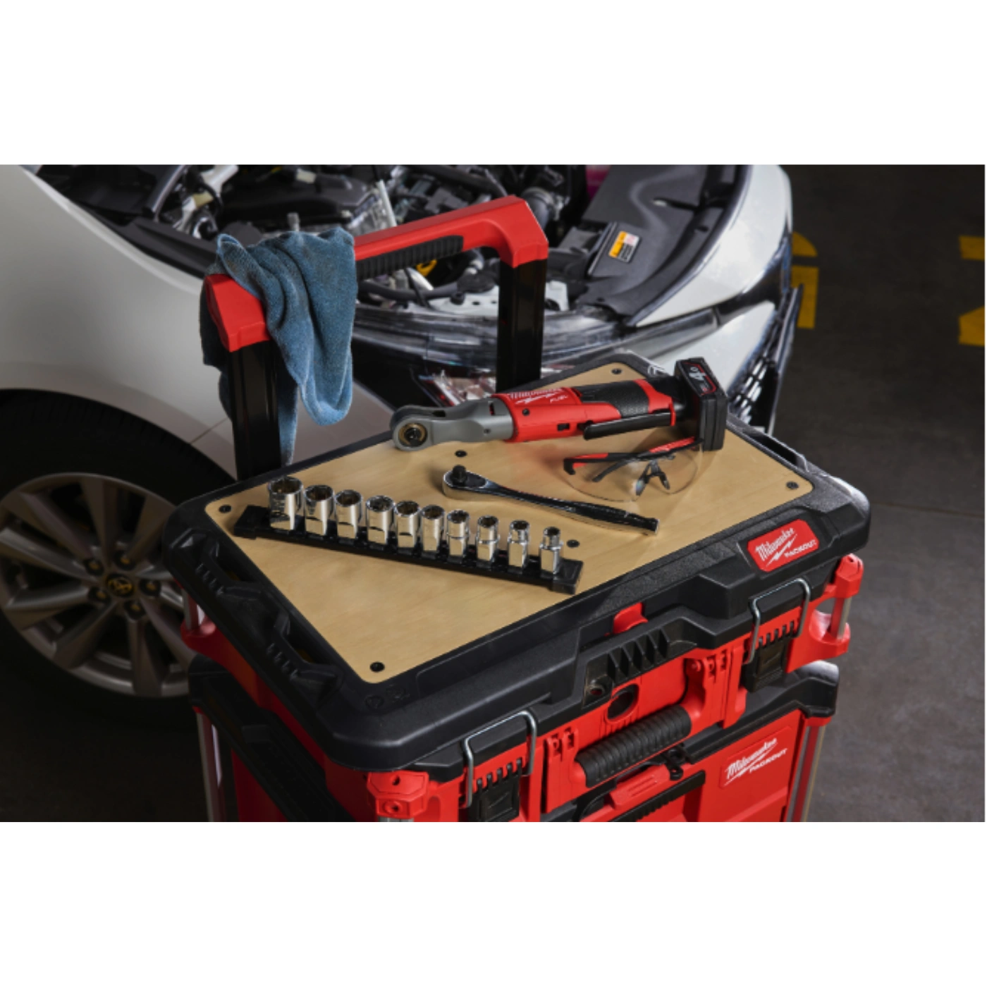 Jogo de 10 Chaves de Caixa Compridas 1/2" – Milwaukee 2