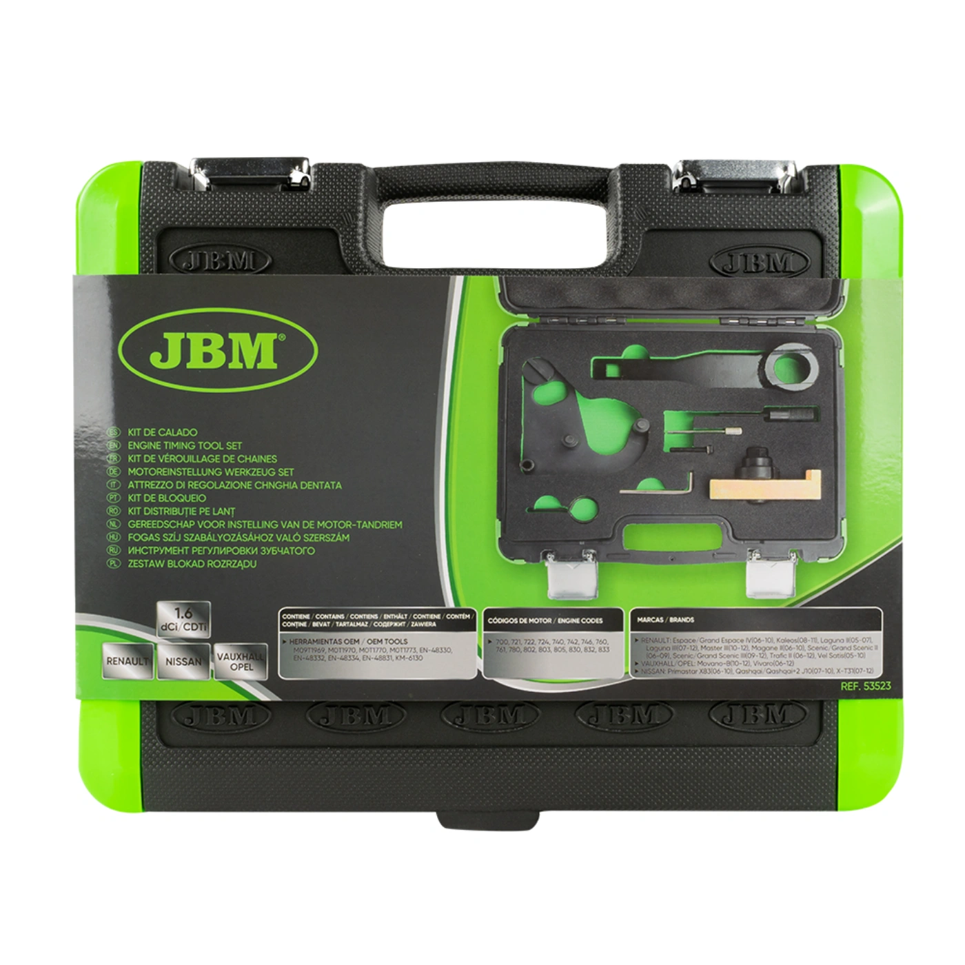 Kit de Bloqueio de Motores a Diesel Renault/Nissan/Opel 1.6, 2.0, 2.3 dCi – JBM 3