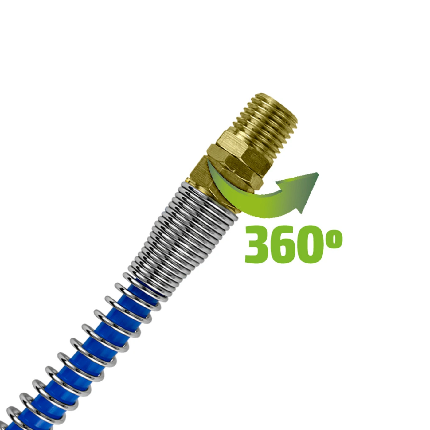 Mangueira Espiral Pneumática de 5 mm - 10 m - 1/4 - JBM 3