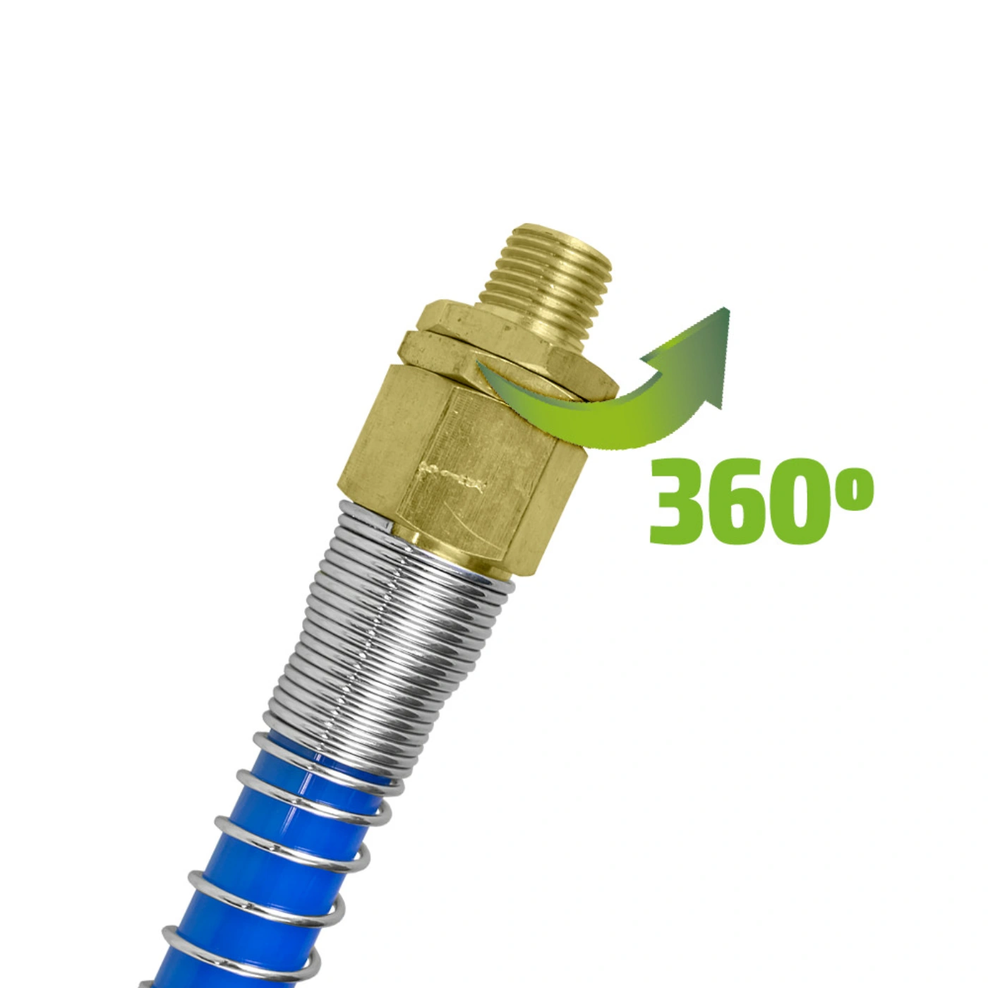 Mangueira Espiral Pneumática de 10 mm - 15 m - 1/4" - JBM 3