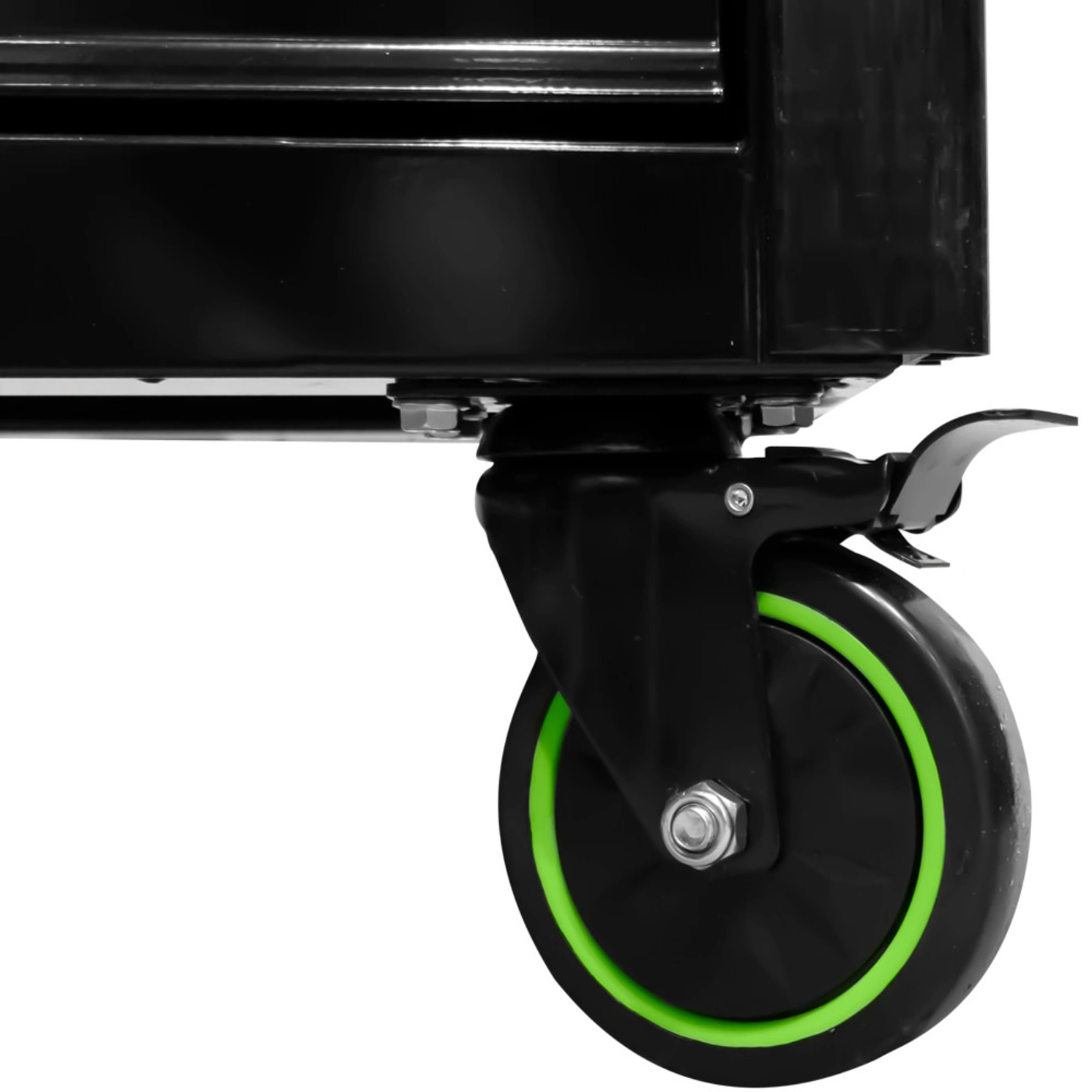 CARRINHO DE FERRAMENTAS COM 12 GAVETAS – VERDE – MONTADO – JBM 5