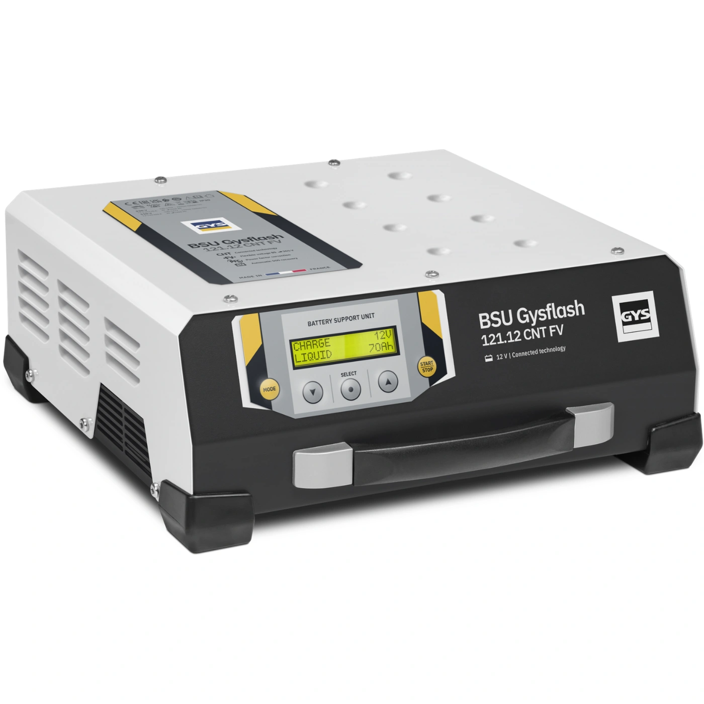 Carregador_Baterias Estabilizador GYS GYSFLASH 121.12 CNT FV – GYS