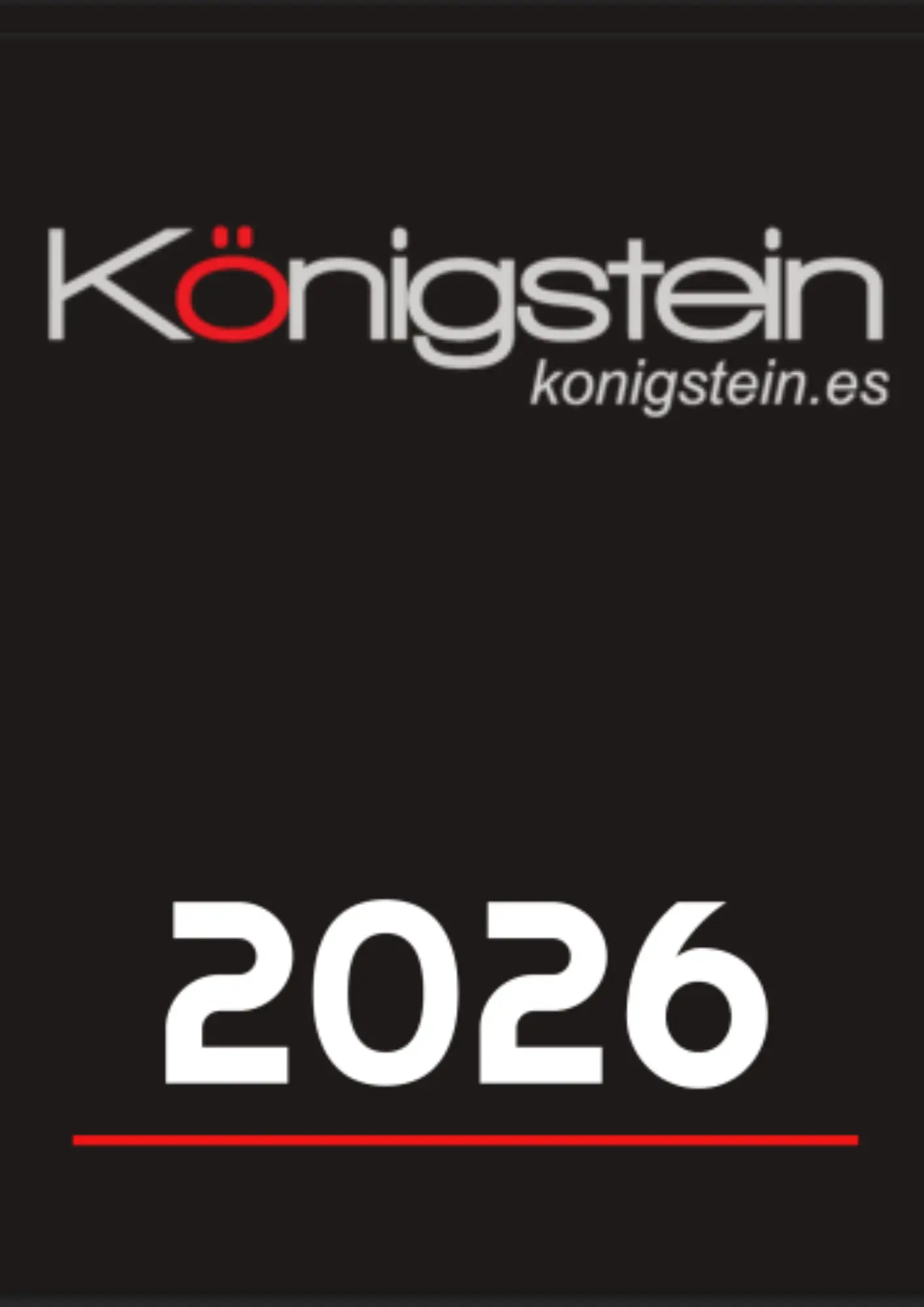 Catálogo Konigstein 2026