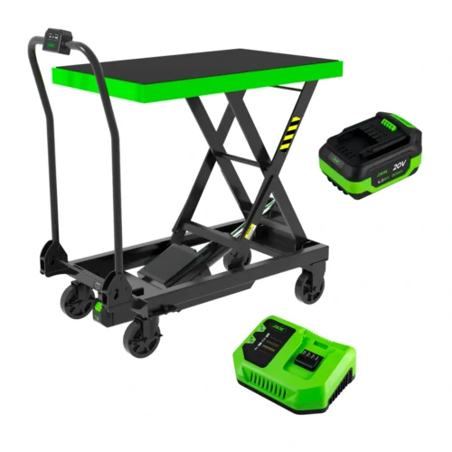Mesa Hidráulica a Bateria - 500kg com Bateria e Carregador Incluídos - JBM