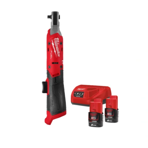 Chave de roquete M12 FUEL™ 1/4˝ + 2 Baterias + Carregador - Milwaukee