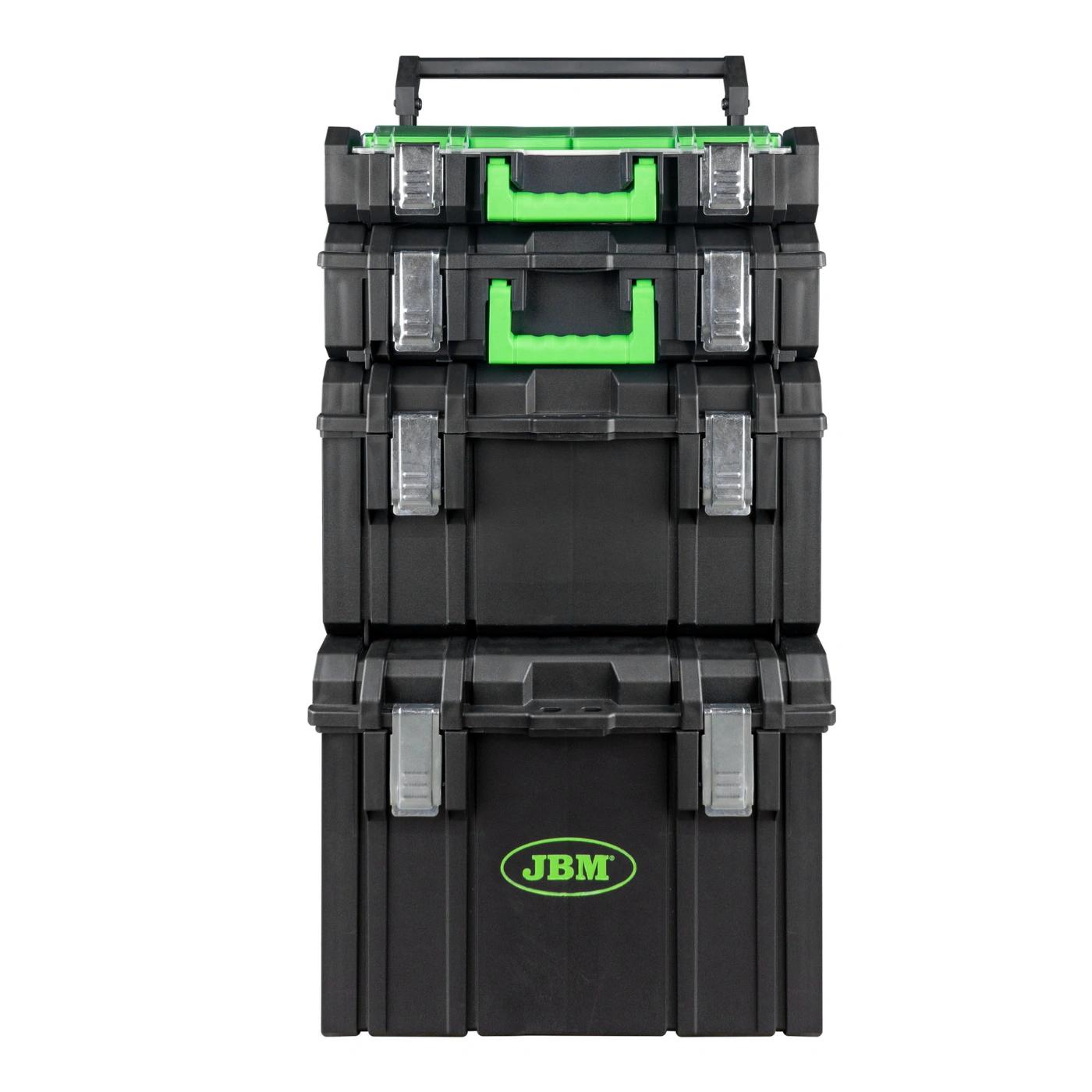 Carrinho Modular com 4 Caixas Empilháveis - JBM 2