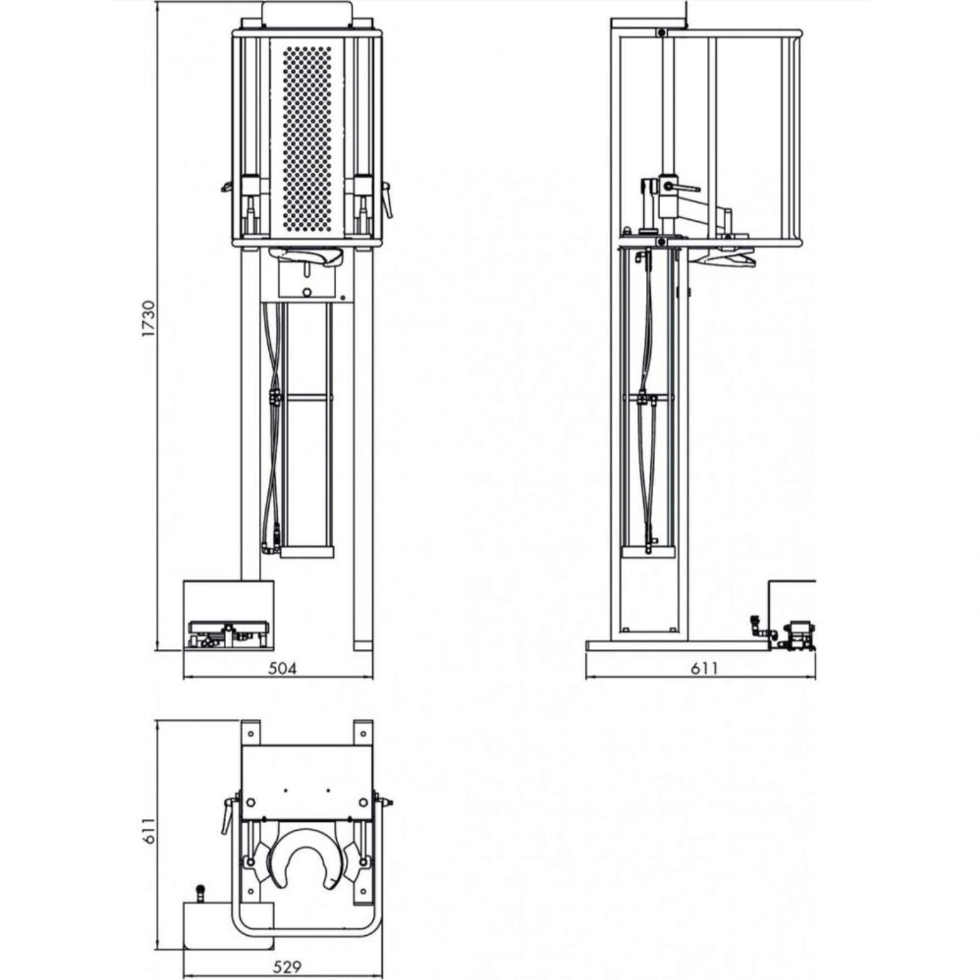 Compressor de Mola Pneumática 2.5T 2