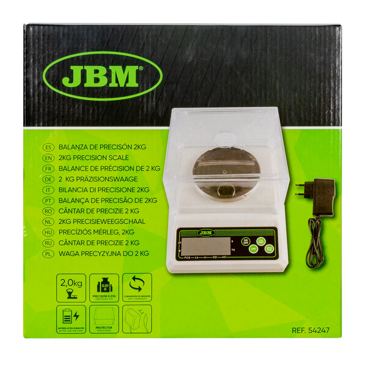 Balança de Precisão de 2kg - JBM 5