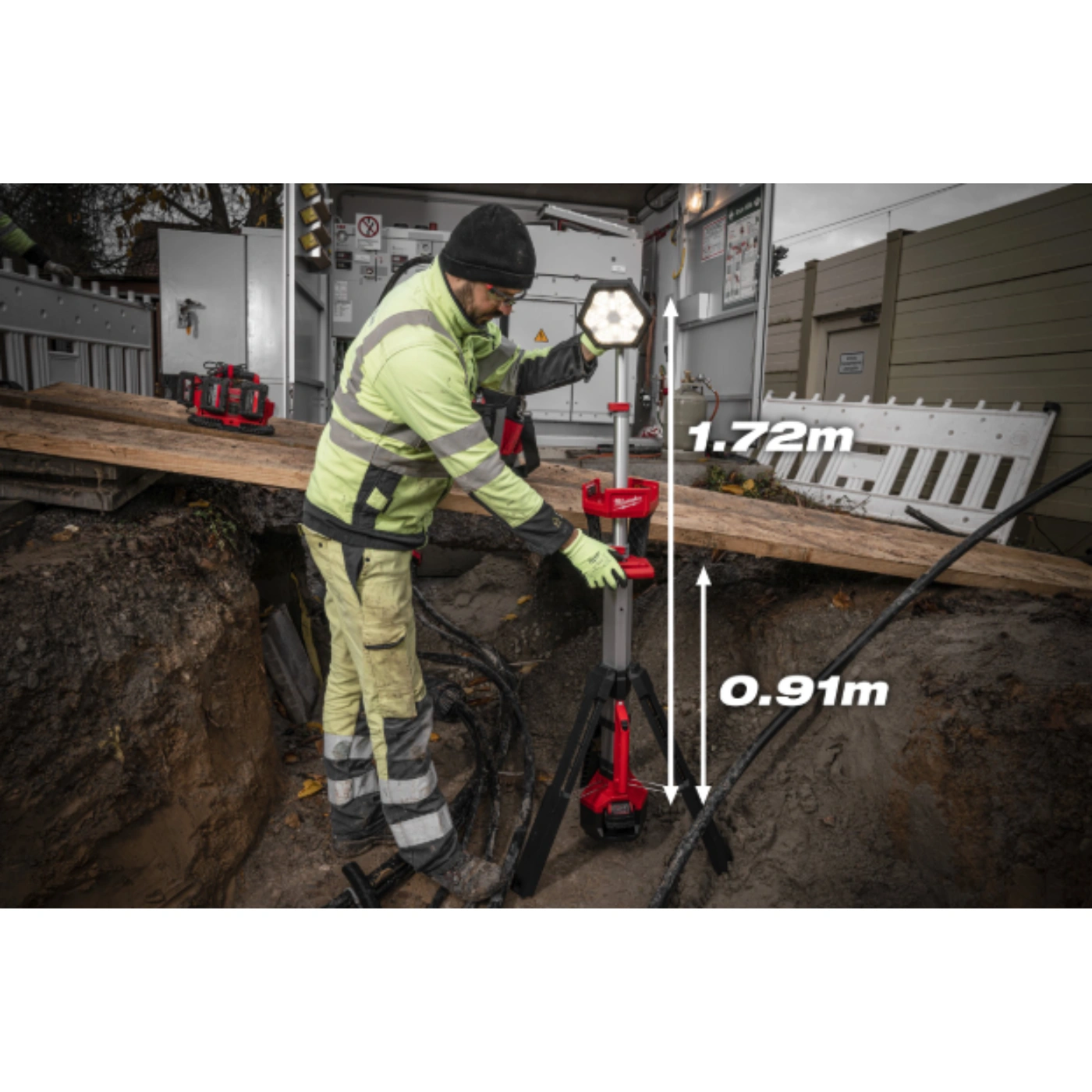 Tripé de iluminação LED M18™ SAL2-502B TRUEVIEW™ - Milwaukee 6