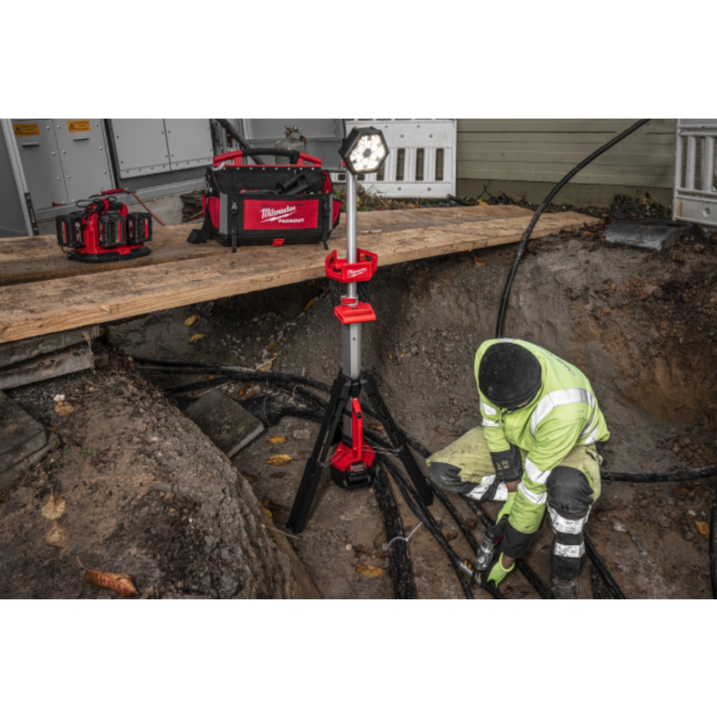 Tripé de iluminação LED M18™ SAL2-502B TRUEVIEW™ - Milwaukee 7