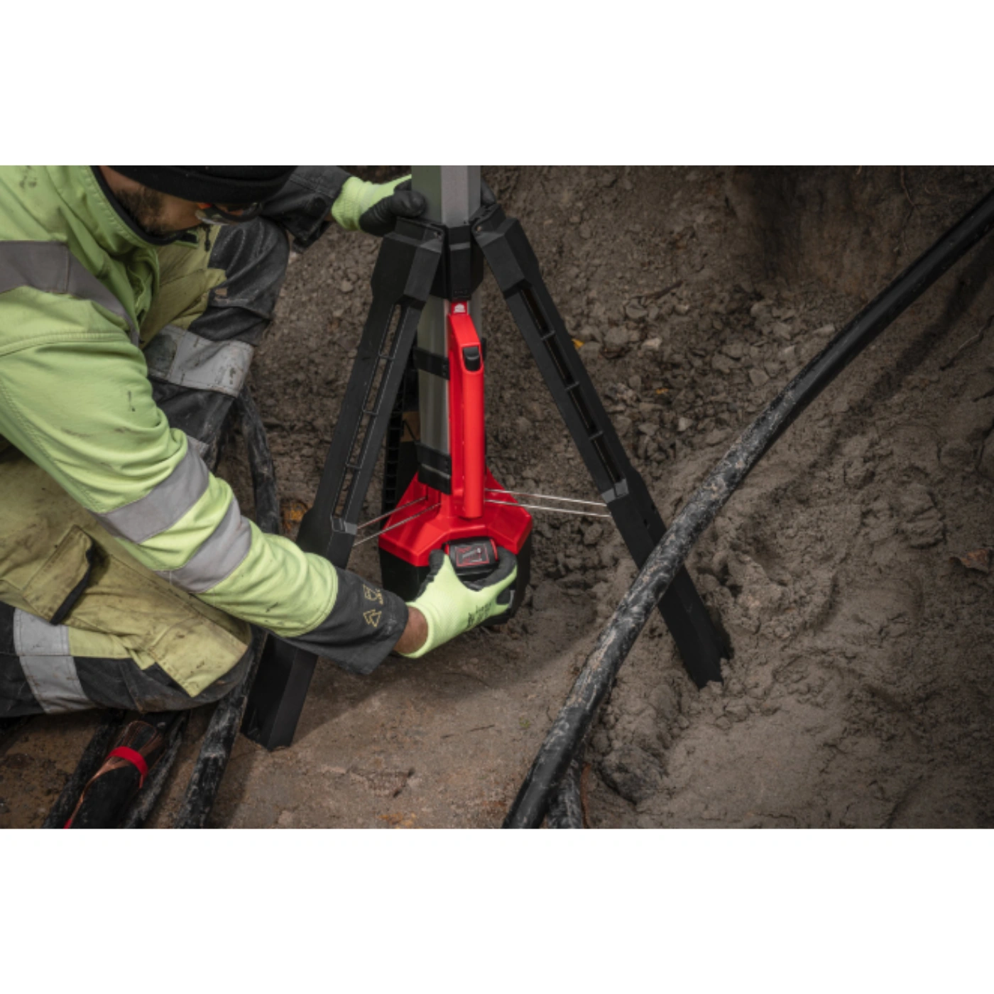 Tripé de iluminação LED M18™ SAL2-502B TRUEVIEW™ - Milwaukee 9