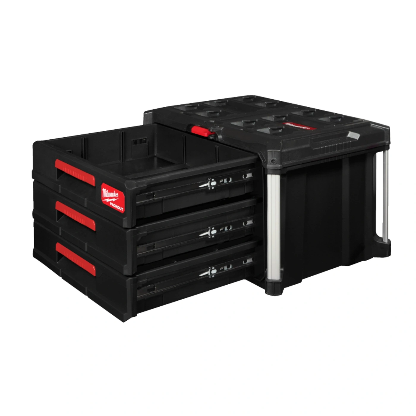 Caixa Organizadora PACKOUT™ de 3 Gavetas - Milwaukee - 2