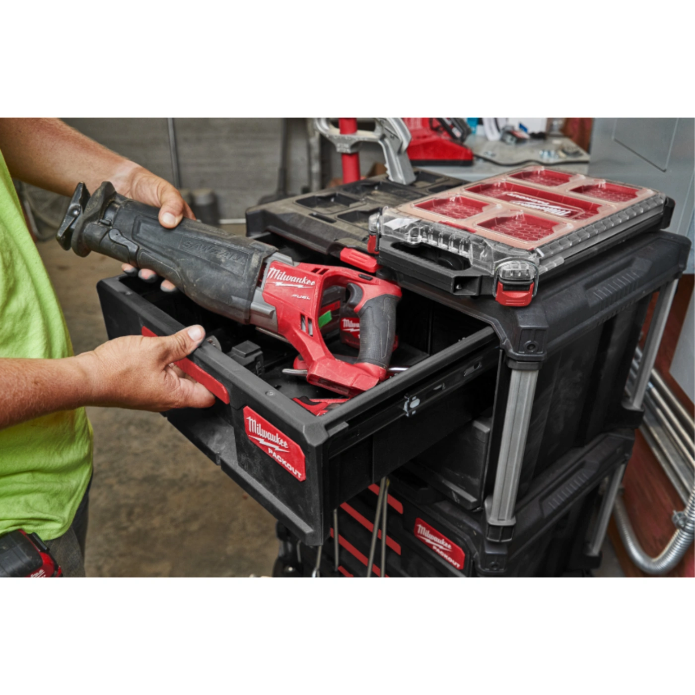 Caixa Organizadora PACKOUT™ de 3 Gavetas - Milwaukee - 6