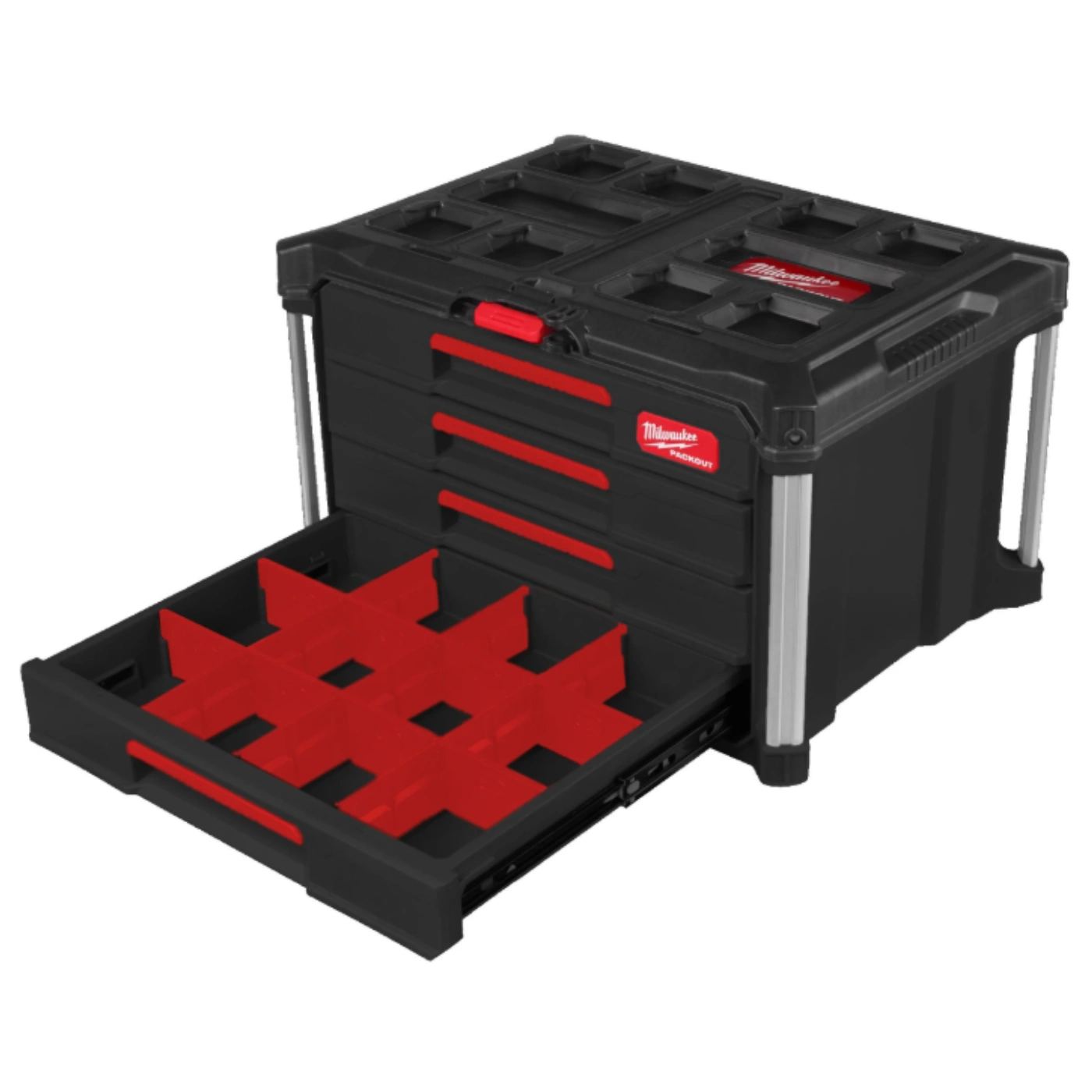 Caixa de 4 Gavetas Organizadoras PACKOUT - Milwaukee - 2