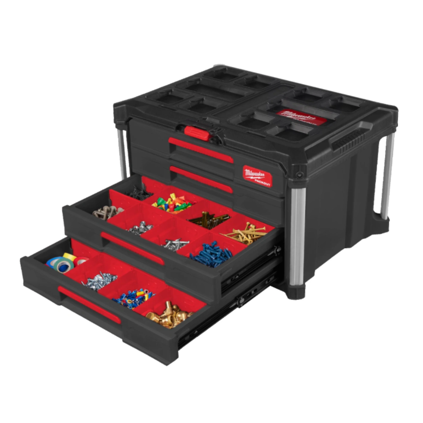 Caixa de 4 Gavetas Organizadoras PACKOUT - Milwaukee - 3