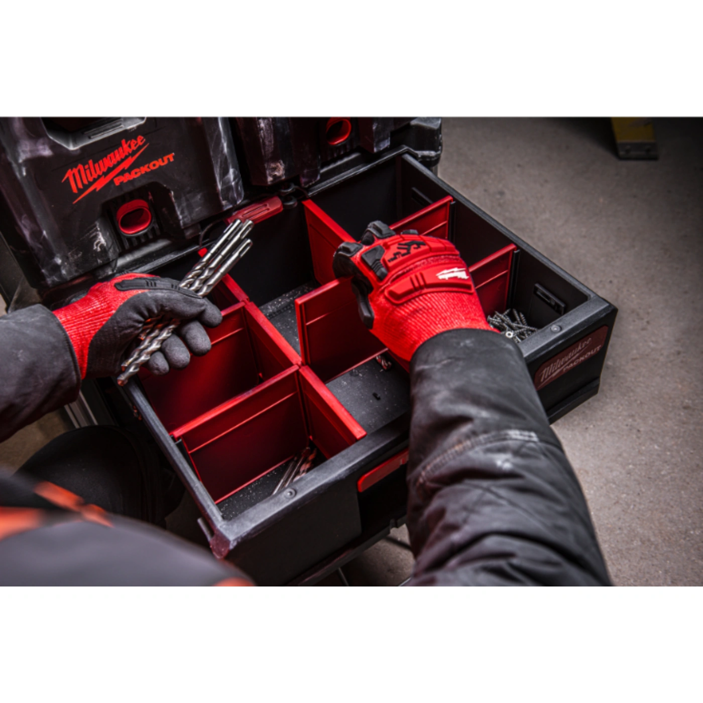 Caixa organizadora PACKOUT™ de 2 Gavetas - Milwaukee - 6