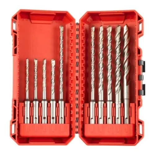 Estojo de 10 Brocas SDS-Plus M2 - Milwaukee