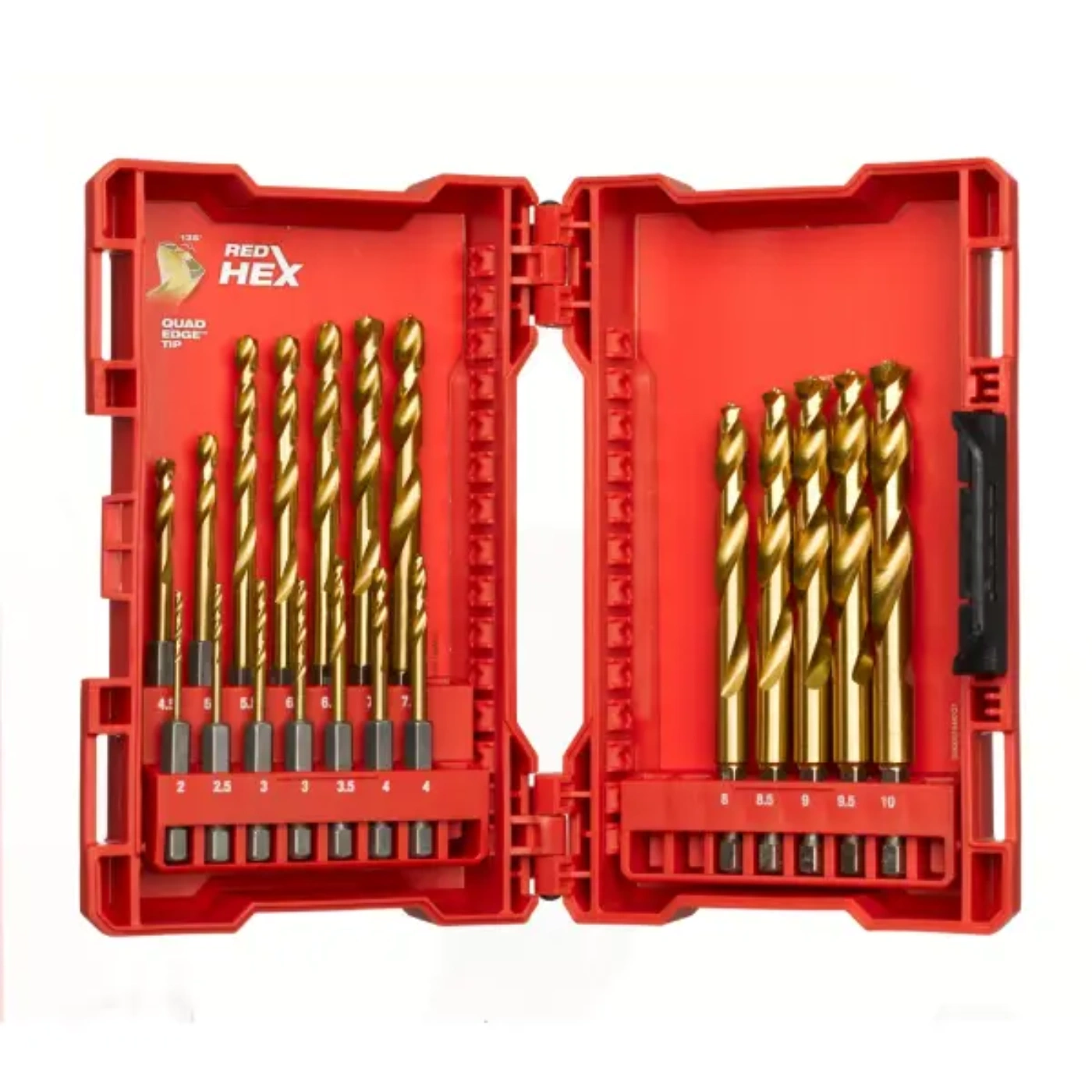 Estojo de 19 Brocas p ChapaMetal HSS-G Shockwave - Milwaukee