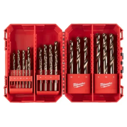 Estojo de 25 Brocas HSS-G Cobalt - Milwaukee