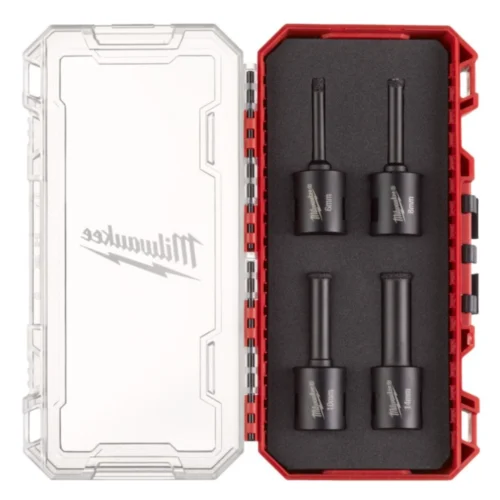 Estojo de 3 brocas DIAMOND MAX™ M14 Seco 6, 8, 10 e 14mm - Milwaukee