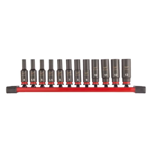 KIT 12 Chaves Caixa Impacto 1_4″ - Milwaukee