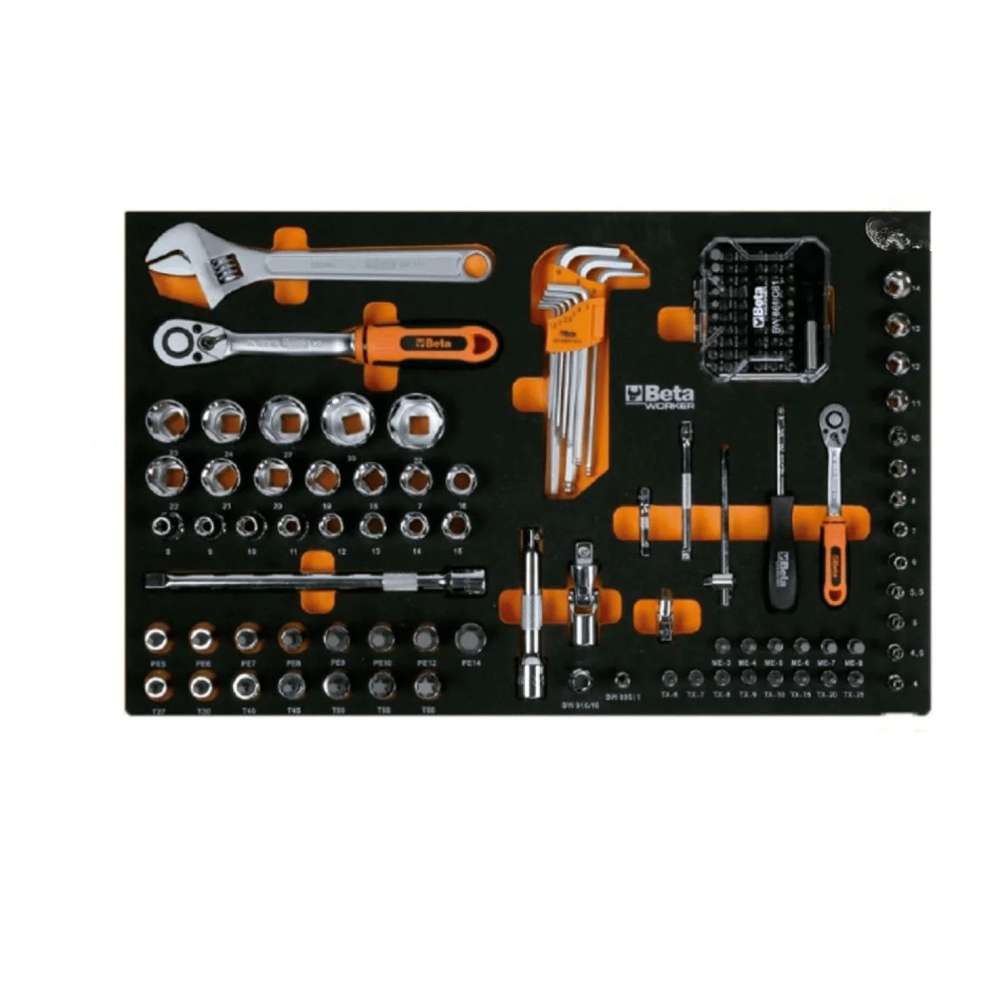 Carro de Ferramentas Beta WORKER C24S 189 Peças Oferta Cadeira - 2
