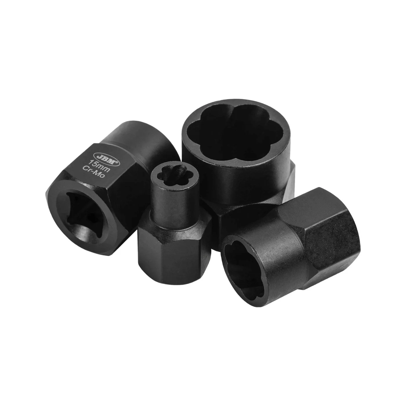 Jogo Chaves de Caixa 3/8" para Extração de Porcas 6-19MM 3