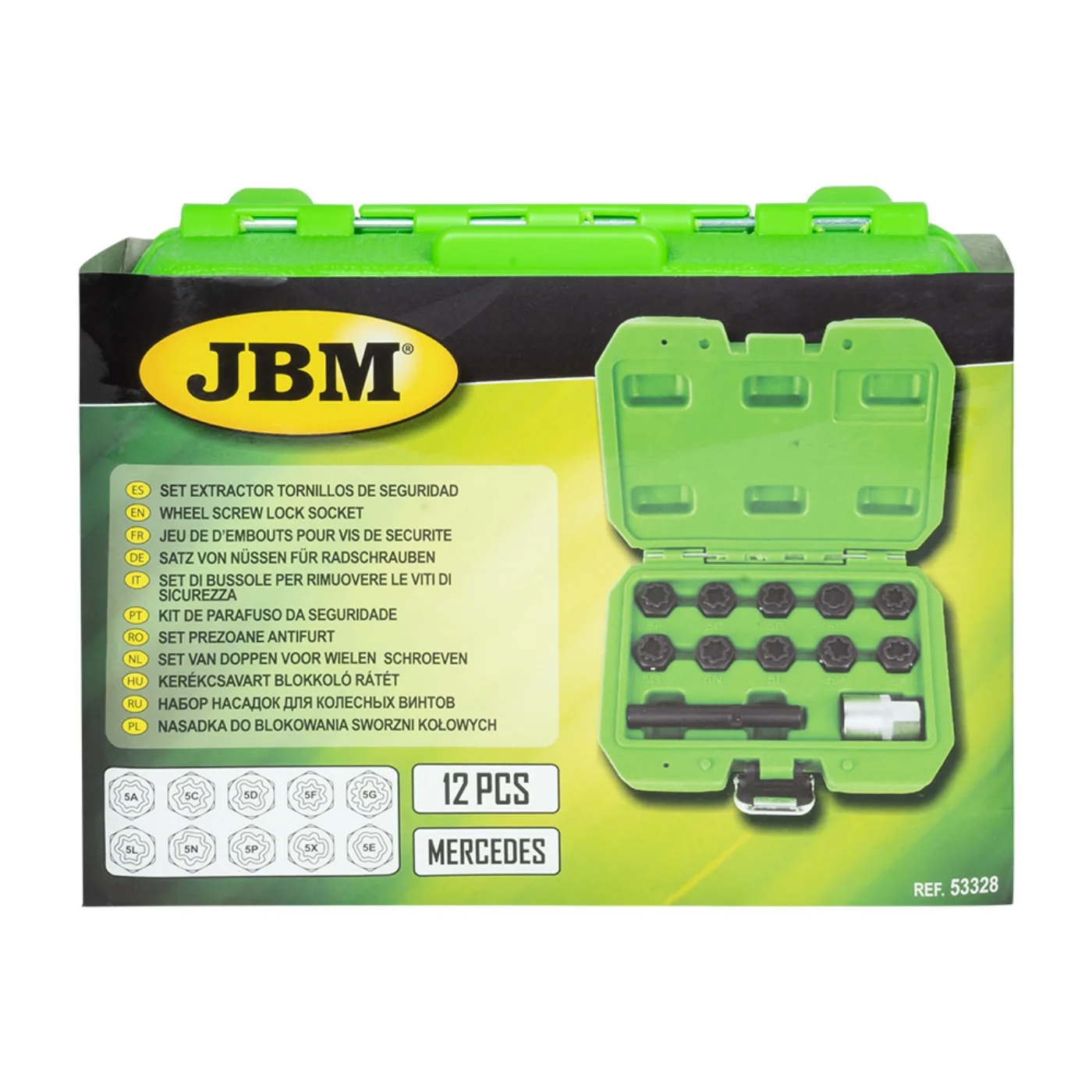 Kit de Parafuso de Segurança para Mercedes - JBM 4