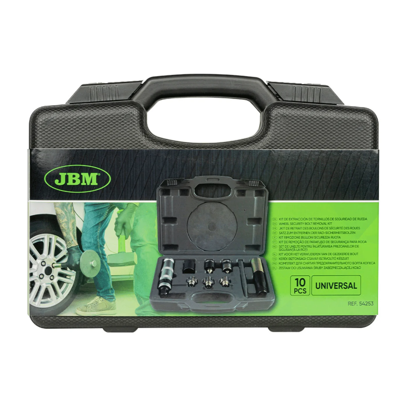 Kit para Remoção de Parafuso de Segurança das Rodas - JBM 4